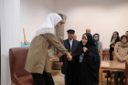 حضور معاون رئیس‌جمهور در امور زنان و خانواده و استاندار فارس در دانشگاه صنعتی شیراز