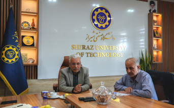 حضور رئیس بنیاد نخبگان استان فارس در دانشگاه صنعتی شیراز و دیدار با رئیس و هیات رئیسه دانشگاه